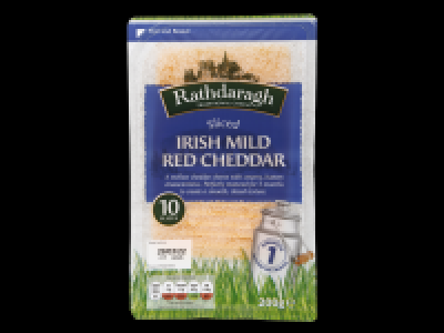 Sliced Irish Mild Red Cheddar 1.59 €