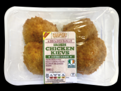 XXL Breaded Garlic Chicken Kiev