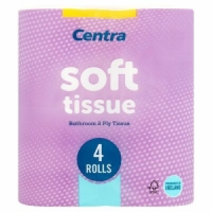 Centra  Centra Family Toilet Tissue 4 Roll