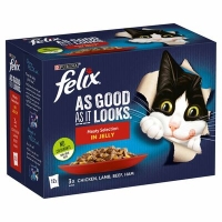 Centra  Felix Meaty Selection In Jelly Cat Food 12 Pack 100g