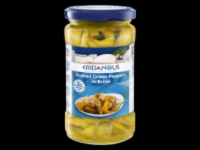 Pickled Green Peppers in Brine