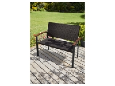 Lidl  Wicker Garden Bench