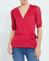 Dunnes Stores  Gallery Paloma Wrap Jumper