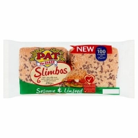 Centra  Pat The Baker Sesame & Linseed Slimbos 6 Pack 230g