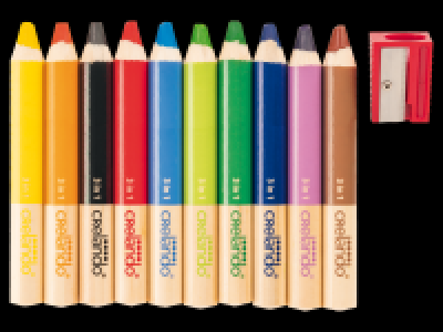 Lidl  3-in-1 Coloured Pencils