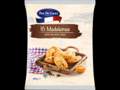 Madeleines with Chocolate Chips