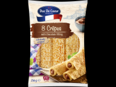 Crêpes with Chocolate Filling