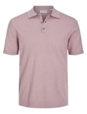 Jack & Jones Cotton Rich Knitted Polo Shirt