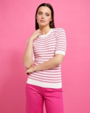 Dunnes Stores  Savida Stripe Knit Jumper