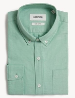 Marks and Spencer Jaeger Pure Cotton Oxford Shirt