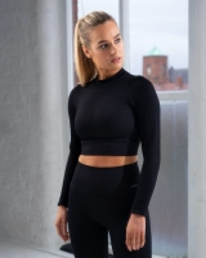 Powercut POSE Seamless Ribbed Crop Long Sleeve Top 22.00 €