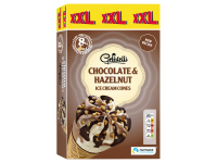 Lidl  XXL Chocolate < Hazelnut Ice Cream Cones