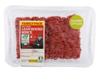 Lidl  Irish Lean Round Beef Mince