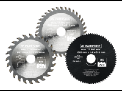 Lidl  Circular Saw Blade Set