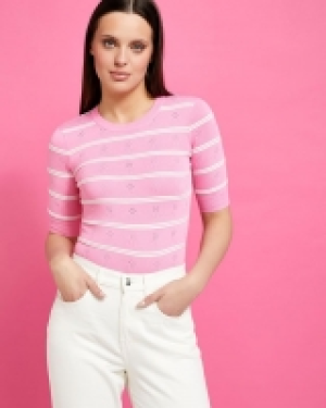 Savida Candice Stripe Knit Jumper