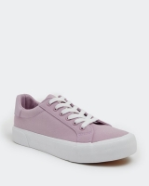 Dunnes Stores  Platform Canvas Trainers