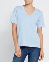 Dunnes Stores  V-Neck Cotton T-Shirt