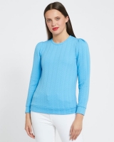 Dunnes Stores  Savida Braid Pattern Sweatshirt