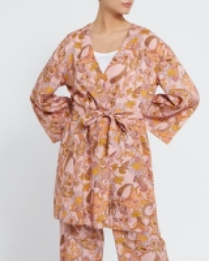 Everly Paisley Woven Robe
