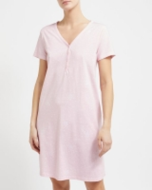 V-Neck Cotton Button Nightdress 3.00 €