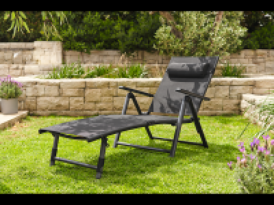 Houston Aluminium Sunlounger