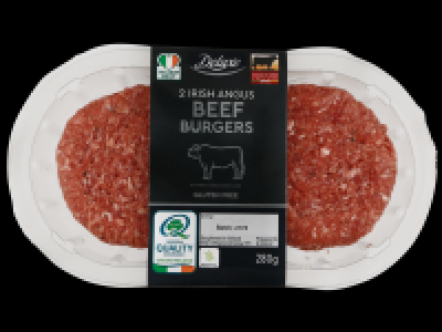 Irish Angus Beef Burgers