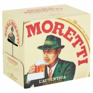 BIRRA MORETTI BOTTLE PACK 12 X 330ML
