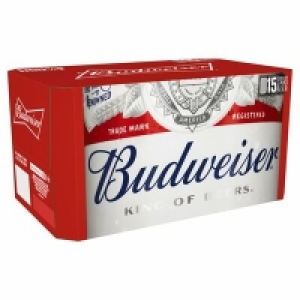 BUDWEISER CAN PACK 15 X 500ML 25.45 €
