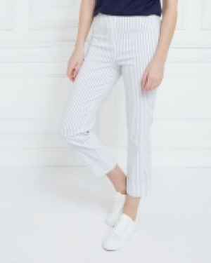 Gallery Stitch Detail Stretch Cropped Trousers