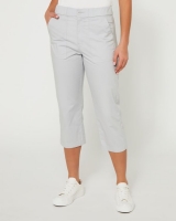 Dunnes Stores  Poplin Cropped Trousers