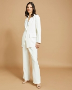 Paul Costelloe Living Studio Ivory Satin Trouser