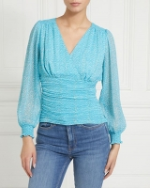 Gallery Verte Shirred Hem Top