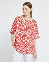 Dunnes Stores  Carolyn Donnelly The Edit Printed Linen Top