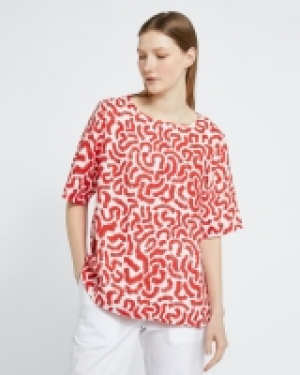 Carolyn Donnelly The Edit Printed Linen Top