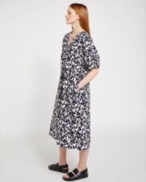 Carolyn Donnelly The Edit Black Print Dress