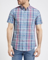 Dunnes Stores  Slim Fit Short-Sleeved Shirt