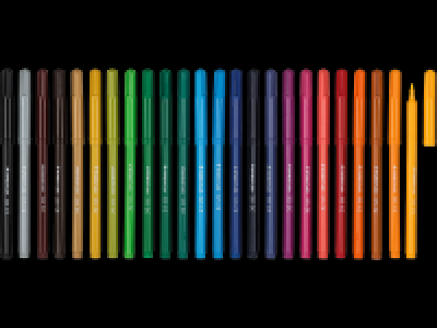 Fibre-Tip Pens/ Erasable Coloured Pencils