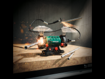 120W Double Bench Grinder