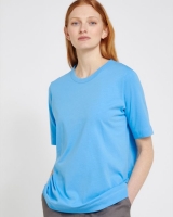 Dunnes Stores  Carolyn Donnelly The Edit Blue Cotton T-Shirt