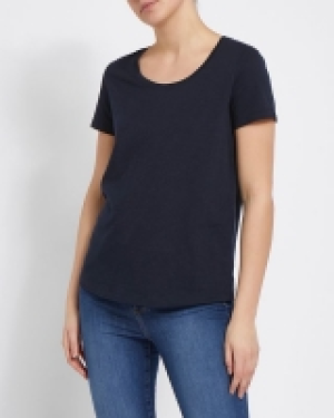 Dunnes Stores  100% Cotton Slub T-Shirt