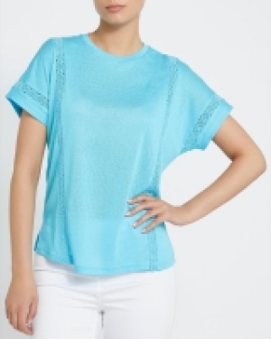 Dunnes Stores  Lace Trim T-Shirt