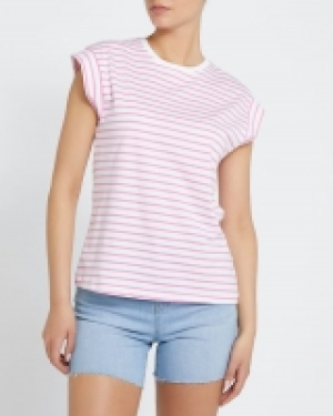 Dunnes Stores  Stripe Crew Tee