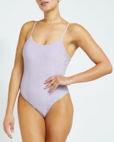 Dunnes Stores  Lurex Glitter Swimsuit