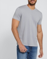 Dunnes Stores  Slim Fit V-Neck T-Shirt