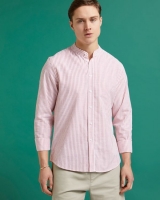 Dunnes Stores  Paul Galvin Long-Sleeved Stripe Cotton Shirt