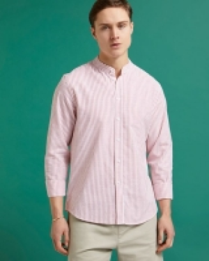 Dunnes Stores  Paul Galvin Long-Sleeved Stripe Cotton Shirt