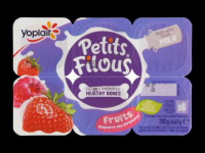 Lidl  Petit Filous Strawberry < Raspberry