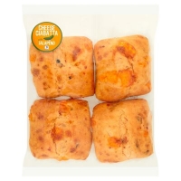 Centra  Cheese Ciabatta With Jalapeno 4 Pack 260g