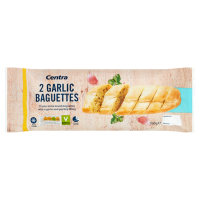 Centra  Centra Two Garlic Baguettes 320g