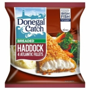 Centra  Donegal Catch 4 Breaded Haddock Fillets 400g